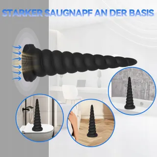 YADONIS Silicone Anale Plug met Zuignap — miniatuur 5