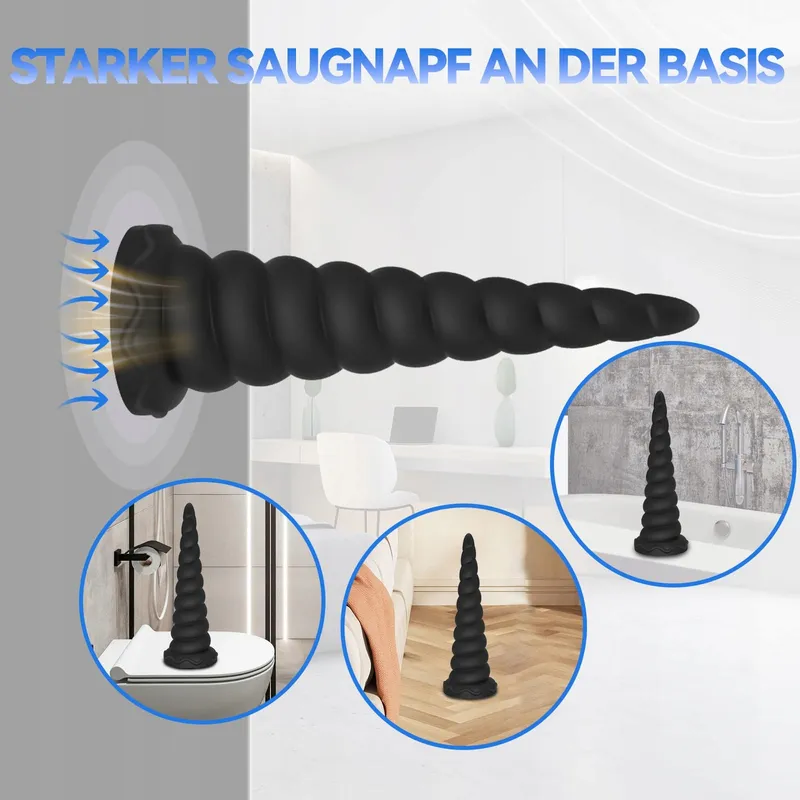 YADONIS Silicone Anale Plug met Zuignap — foto 5