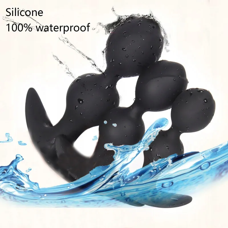 AMAZBEE Siliconen Analplug met Haak Prostaatmassager — foto 3