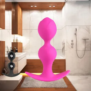 AMAZBEE Siliconen Analplug met Haak Prostaatmassager — miniatuur 7