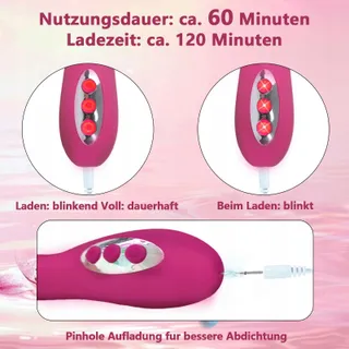 ELECTROSHOCK Vibratorset voor Vrouwen Siliconen G-punt Stimulator — miniatuur 6