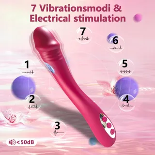 ELECTROSHOCK Vibratorset voor Vrouwen Siliconen G-punt Stimulator — miniatuur 2