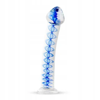 GILDO Glazen Dildo Gebogen G-Punt Prostaat 17.5cm