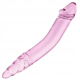 ROLUCK Glazen Dubbele Dildo Kristal Anaal G-Punt