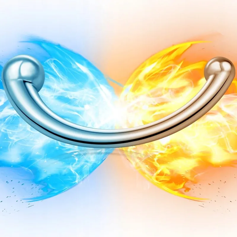 SXOVO Dubbele Dildo Analplug RVS Paren G-Spot Stimulatie — foto 4