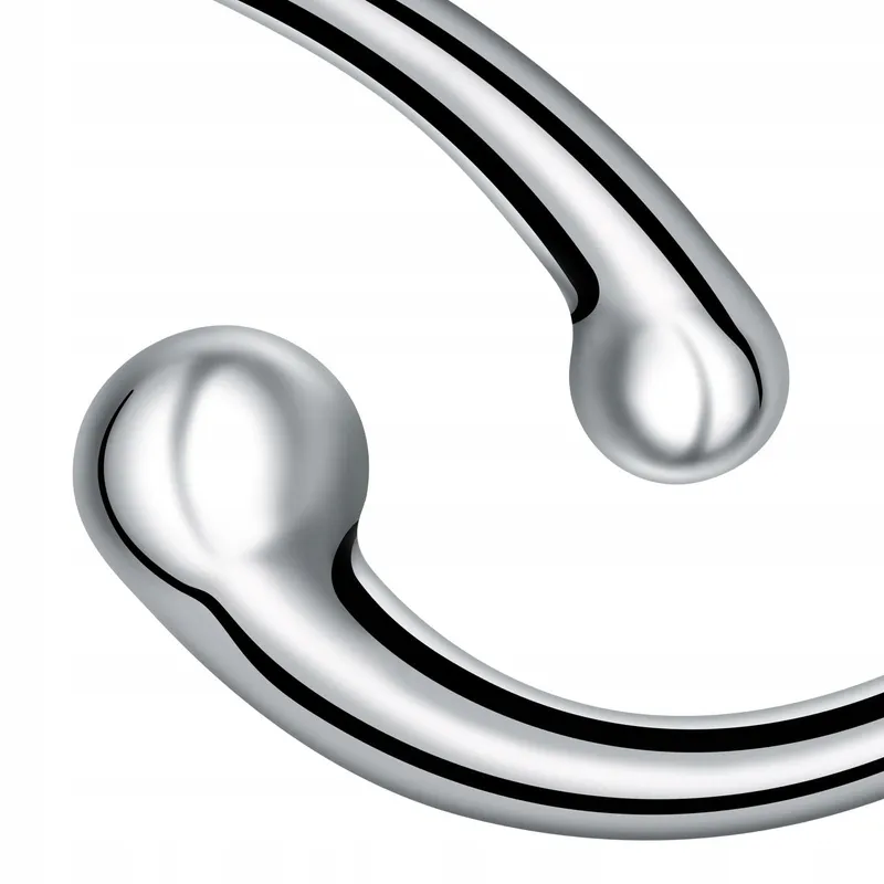 SXOVO Dubbele Dildo Analplug RVS Paren G-Spot Stimulatie — foto 2