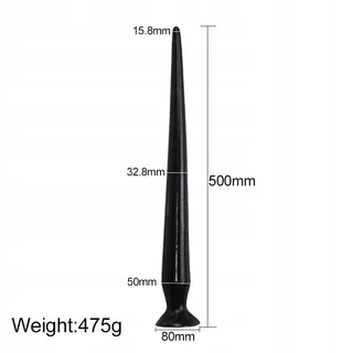 REALISTISCHER Analdildo Siliconen Zuignap — miniatuur 3
