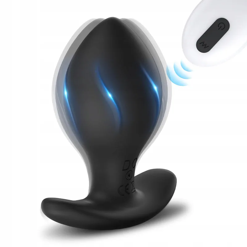 MEETEEL Grote Anale Vibrator 10 Standen Prostaatstimulatie Koppels — foto 1