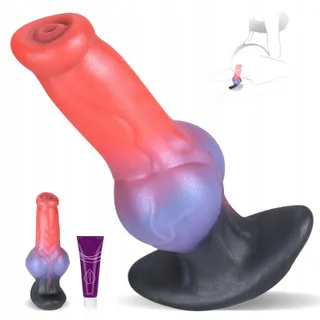FOXWAND Siliconen Analplug 15cm Mannen Vrouwen Fantasy Dildo — miniatuur 1