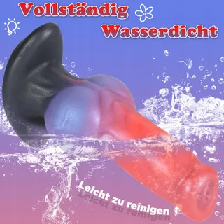 FOXWAND Siliconen Analplug 15cm Mannen Vrouwen Fantasy Dildo — miniatuur 6