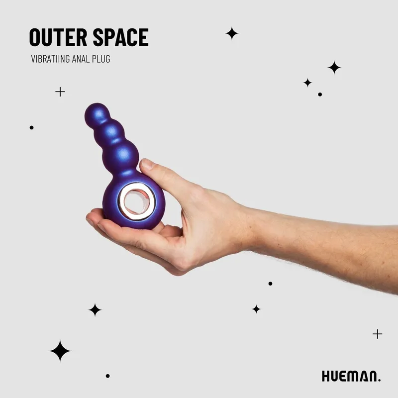 HUEMAN Vibrerende Buttplug Kosmos — foto 2