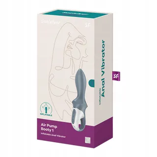 SATISFYER Air Pump Booty 1 Anale Vibrator Huidvriendelijk — miniatuur 6