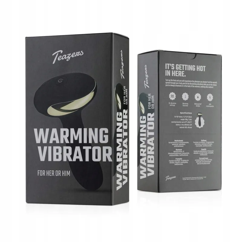 TEAZERS Heat Of The Moment Anale Vibrator Zwart Waterdicht — foto 9