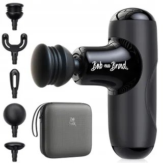 BOB AND BRAD Q2 Mini Massagepistool 5 Opzetstukken met Etui — miniatuur 1
