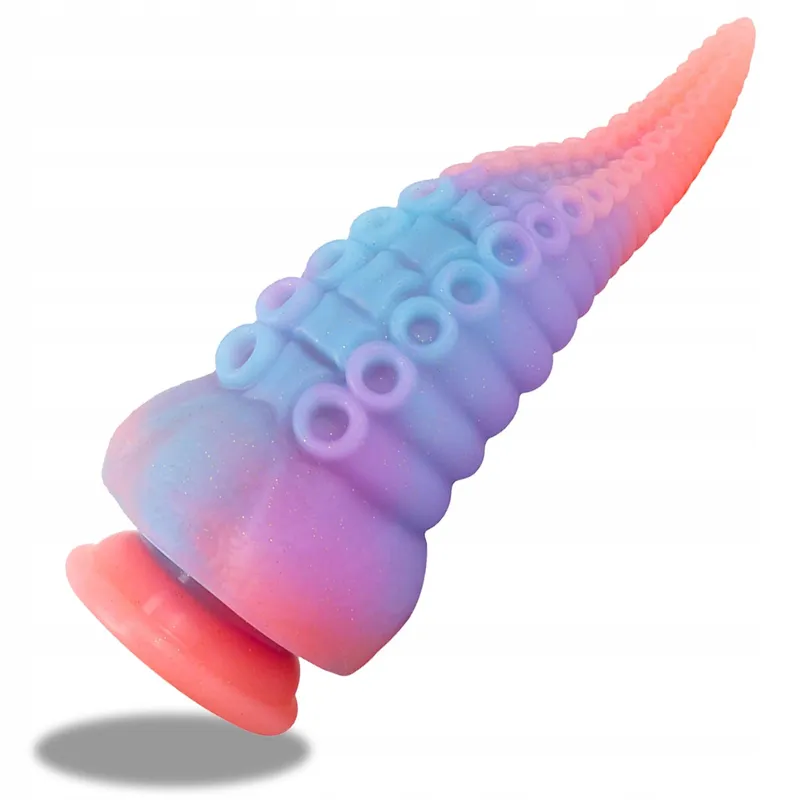 OSMIORNICA Realistische Siliconen Dildo 8.3 Inch Lichtgevend Tentakel — foto 1