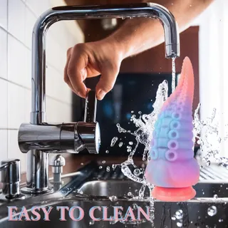 OSMIORNICA Realistische Siliconen Dildo 8.3 Inch Lichtgevend Tentakel — miniatuur 7