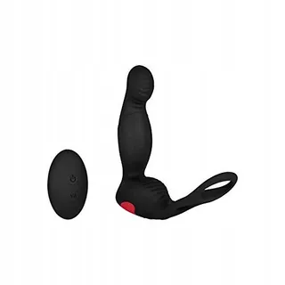 Prostaatstimulator met Penisring Oplaadbaar 165CM — miniatuur 1