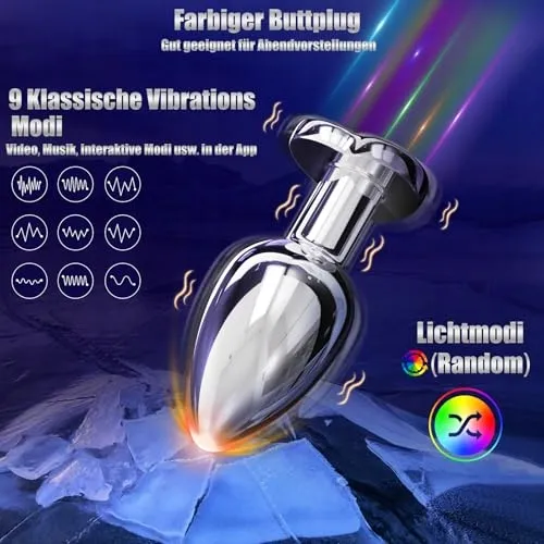 ANAL VIBRATOR 9 Standen Prostaatstimulatie voor Mannen — foto 2