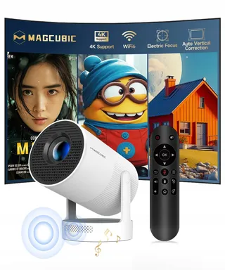 MINI BEAMER Projector 4K Smart 5G WiFi6 BT5.0 1080P 260ANSI