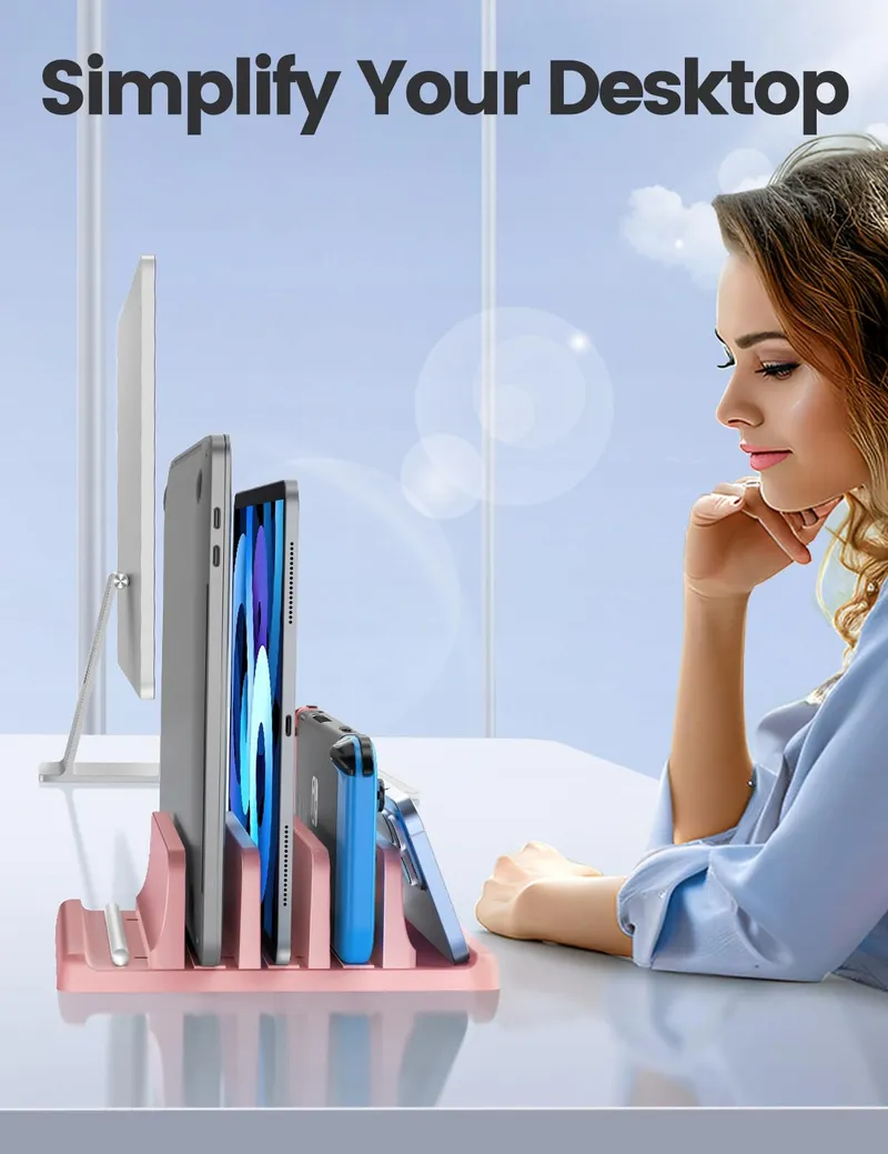 VAYDEER Verticale Laptopstandaard 5-in-1 Verstelbaar 17 Inch — foto 7