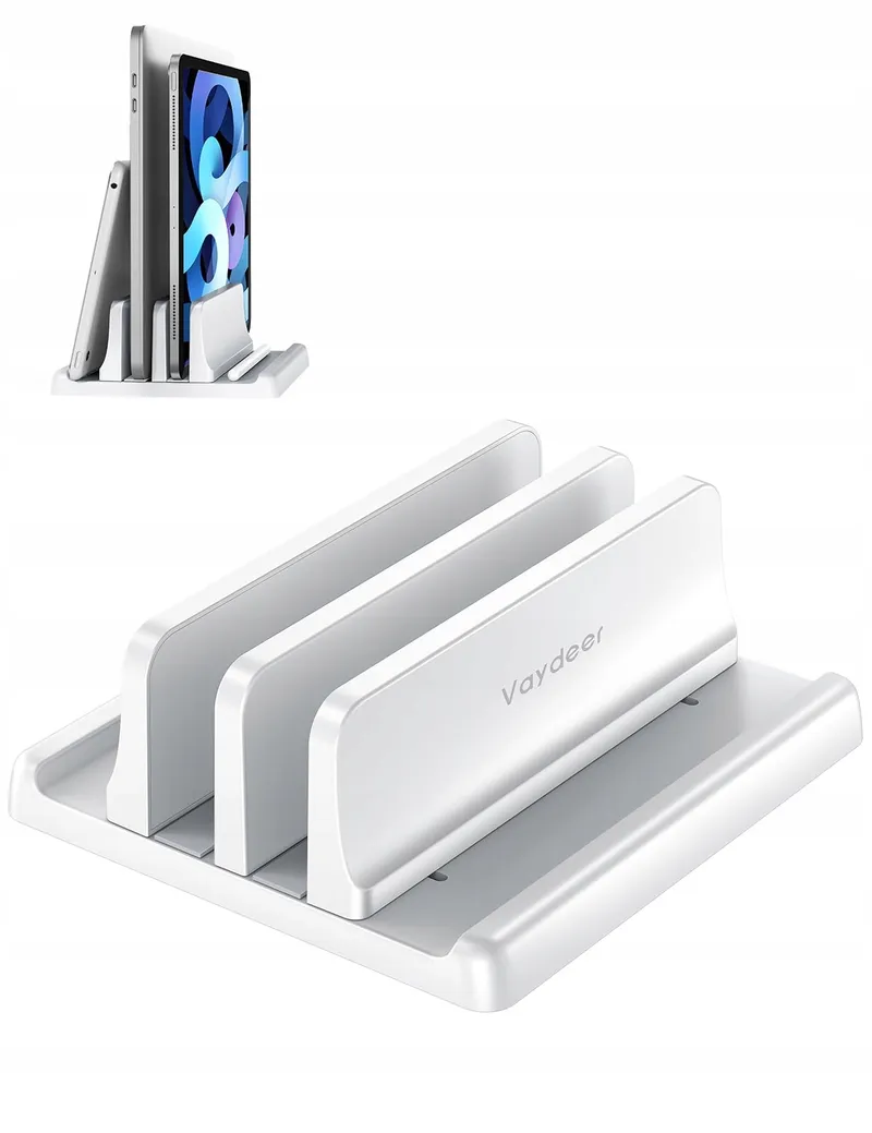 VAYDEER Laptopstandaard 4-in-1 Dubbele Houder MacBook iPad — foto 1