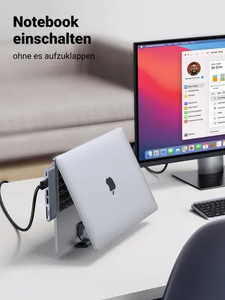 UGREEN Verticale Laptopstandaard Aluminium Thermisch Ruimtebesparend — miniatuur 4