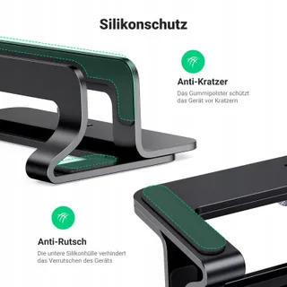 UGREEN Verticale Laptopstandaard Aluminium Thermisch Ruimtebesparend — miniatuur 7
