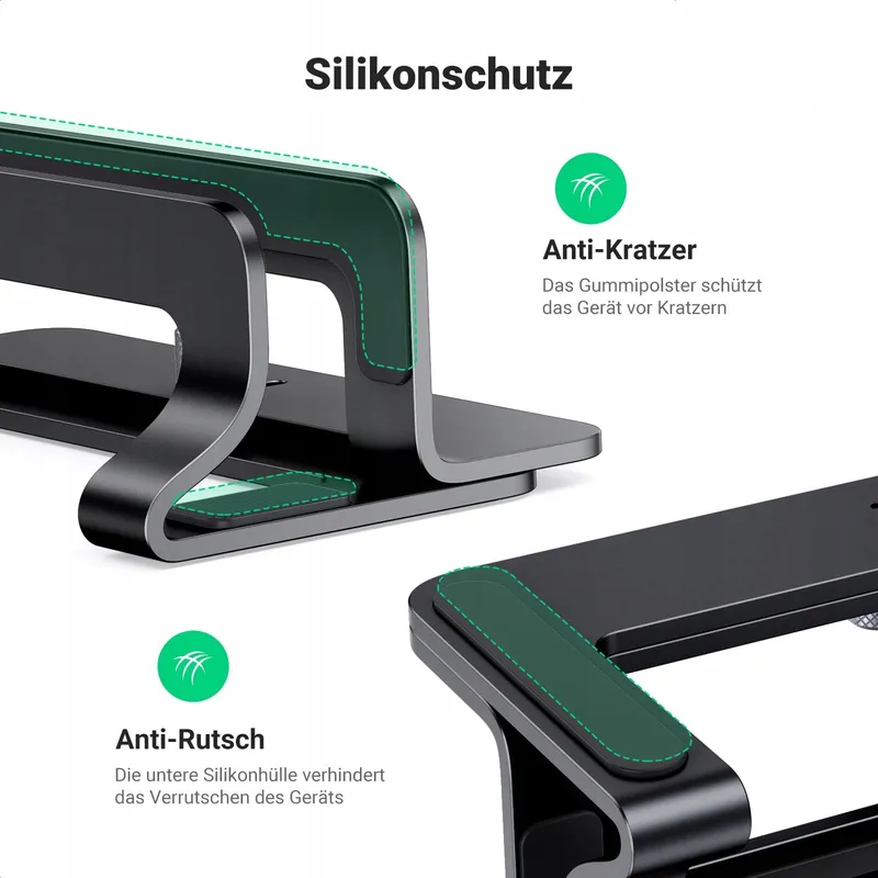 UGREEN Verticale Laptopstandaard Aluminium Thermisch Ruimtebesparend — foto 7