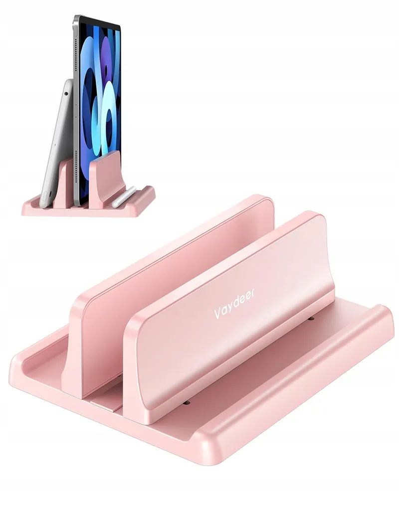 VAYDEER Laptopstandaard 3-in-1 MacBook iPad 17 inch Roze β foto 1