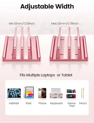 VAYDEER Laptopstandaard 4-in-1 Verstelbaar MacBook iPad — miniatuur 5