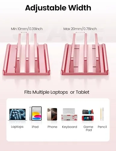 VAYDEER Laptopstandaard 4-in-1 Verstelbaar MacBook iPad — foto 5