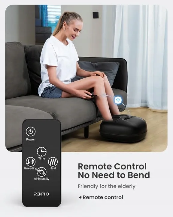 RENPHO Elektrische Voetmassager met Verwarming Shiatsu — foto 4