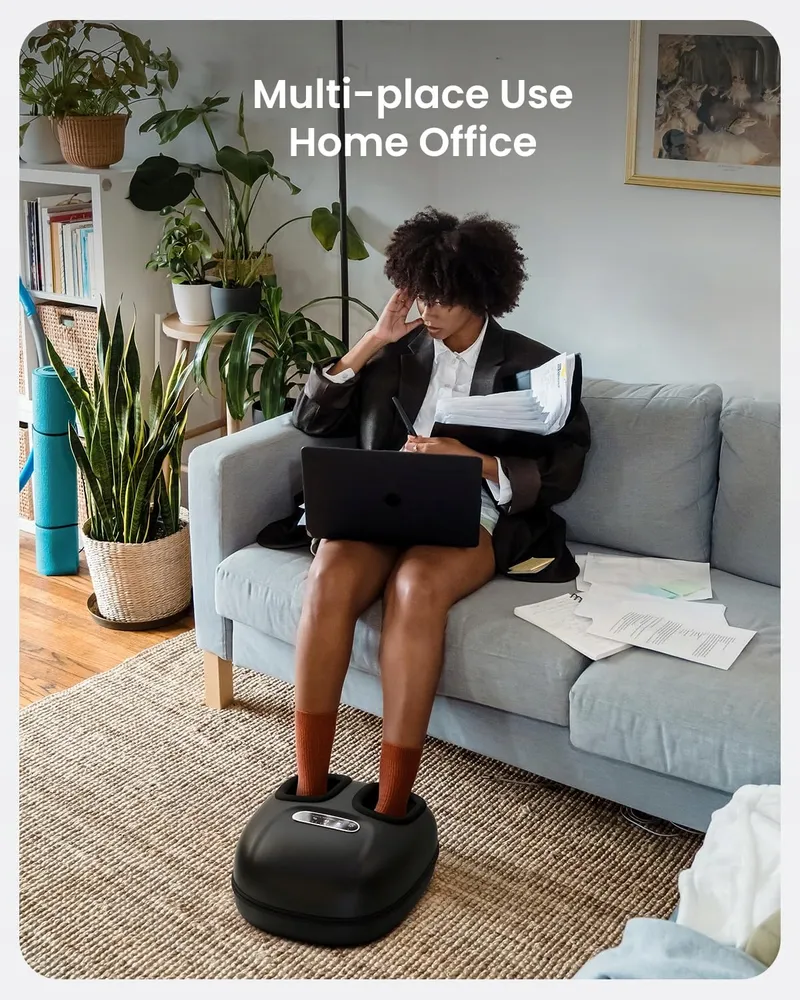 RENPHO Elektrische Voetmassager met Verwarming Shiatsu — foto 6
