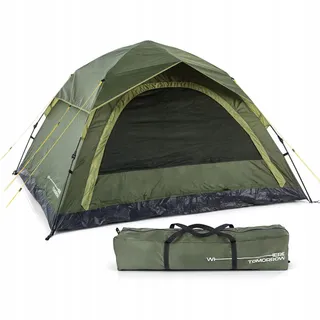 WHERE TOMORROW Pop-up Tent 4 Personen Camping Festival Strand — miniatuur 1