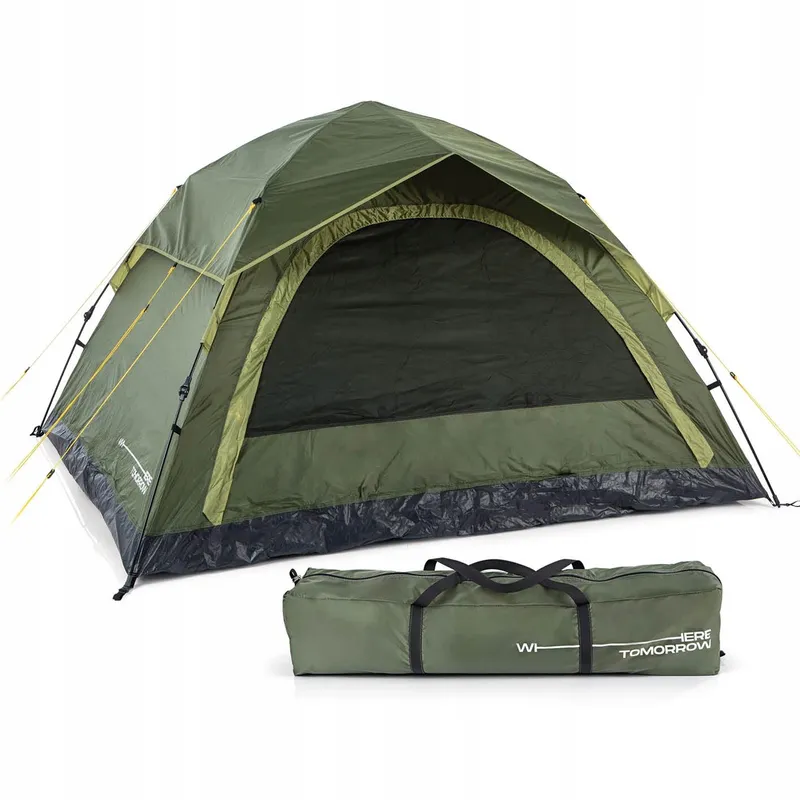 WHERE TOMORROW Pop-up Tent 4 Personen Camping Festival Strand — foto 1