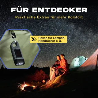 WHERE TOMORROW Pop-up Tent 4 Personen Camping Festival Strand — miniatuur 6