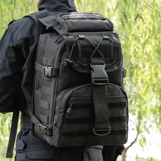 CINGHI LUSSO Waterdichte Tactische Rugzak 35L Camping Wandelen — miniatuur 6