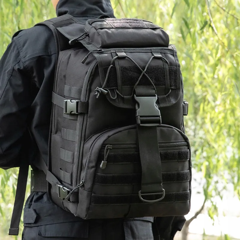 CINGHI LUSSO Waterdichte Tactische Rugzak 35L Camping Wandelen — foto 6
