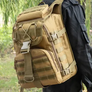CINGHI LUSSO Waterdichte Tactische Rugzak 35L Camping Wandelen — miniatuur 7