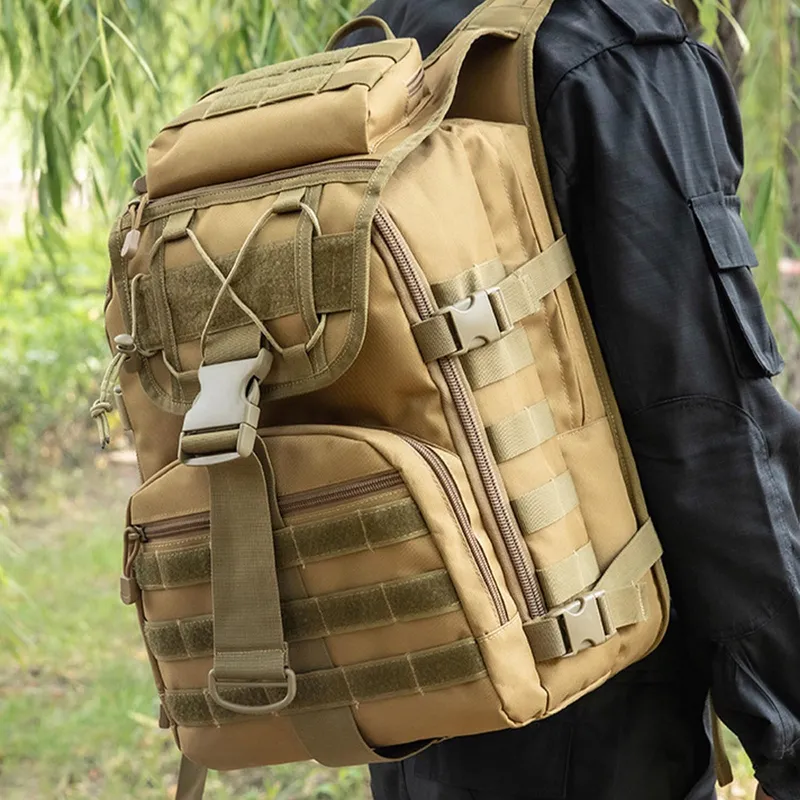 CINGHI LUSSO Waterdichte Tactische Rugzak 35L Camping Wandelen — foto 7