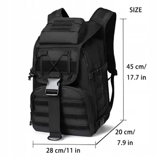 CINGHI LUSSO Waterdichte Tactische Rugzak 35L Camping Wandelen — miniatuur 2