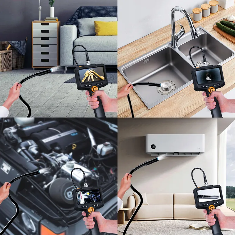 DAXIONGMAO Endoscoopcamera 4,3 Inch IP67 Waterdicht 1080P HD 5m — foto 6
