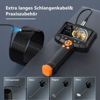 DAXIONGMAO Endoscoopcamera 4,3 Inch IP67 Waterdicht 1080P HD 5m — miniatuur 5