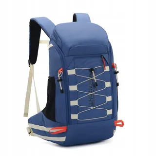 BSEASH Wandelrugzak 40L Waterdicht Regenhoes Blauw