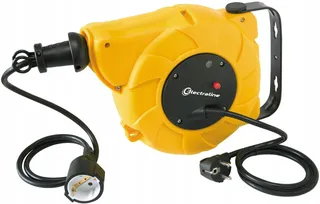 ELECTRALINE Automatische Kabelhaspel 15m Wand- Plafondmontage — miniatuur 1