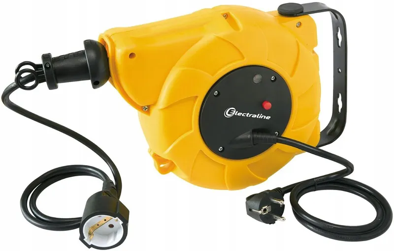 ELECTRALINE Automatische Kabelhaspel 15m Wand- Plafondmontage — foto 1