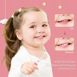 SEAGO SG-513 Elektrische Tandenborstel Kinderen LED Timer IPX7 Roze — miniatuur 6