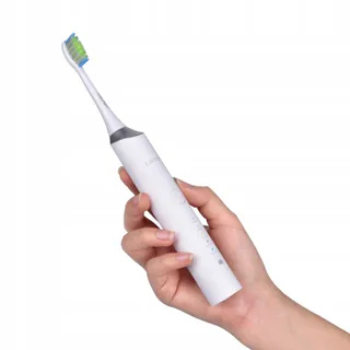 LÄCHEN Sonische Tandenborstel 5 Standen 6 Opzetborstels IPX7 Wit — miniatuur 7