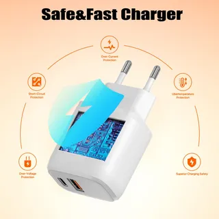30W USB-C Snellader 2-Poorts PD 3.0 iPhone Galaxy Pixel — miniatuur 5