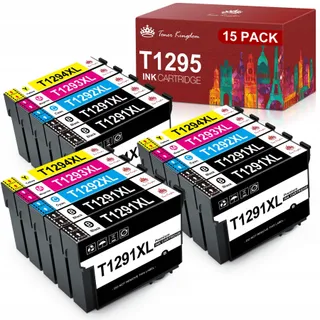 TONER KINGDOM Inktcartridgeset Epson T1295 WF3520 SX435W